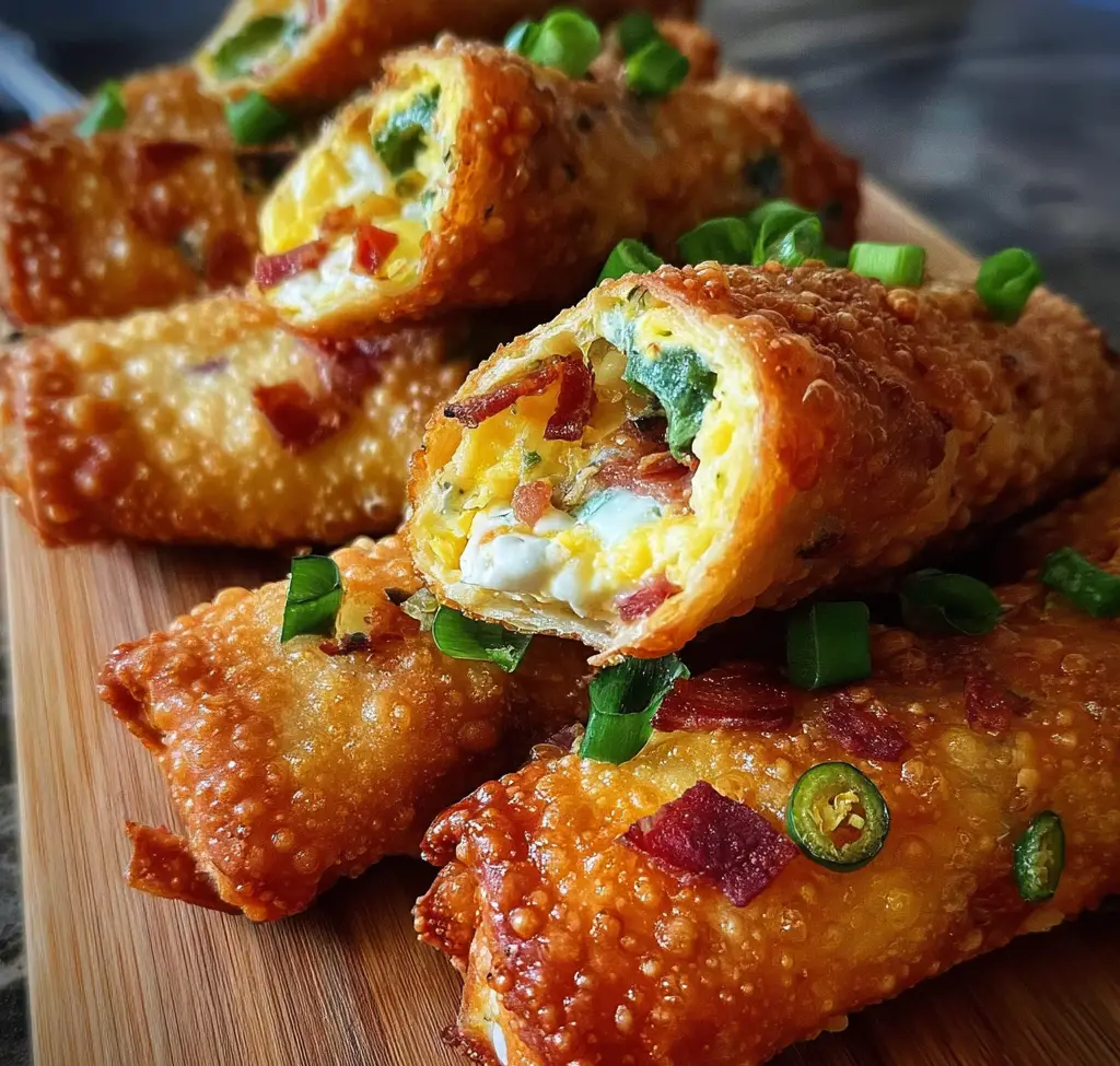 Bacon Jalapeño Popper Eggrolls