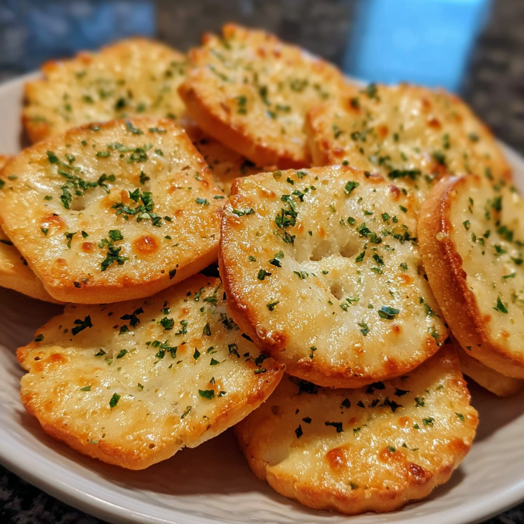 Garlic Bread Ritz Bits