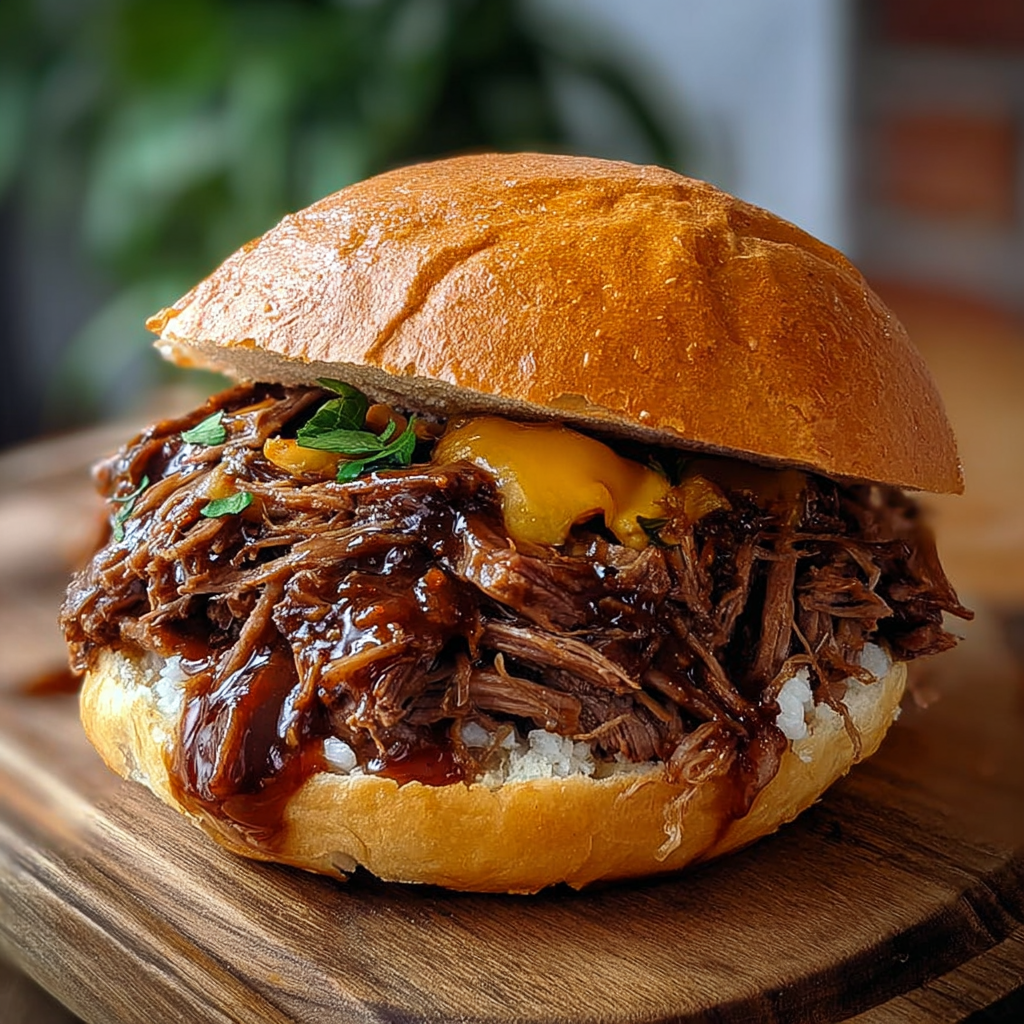 Pulled Beef Sandwich