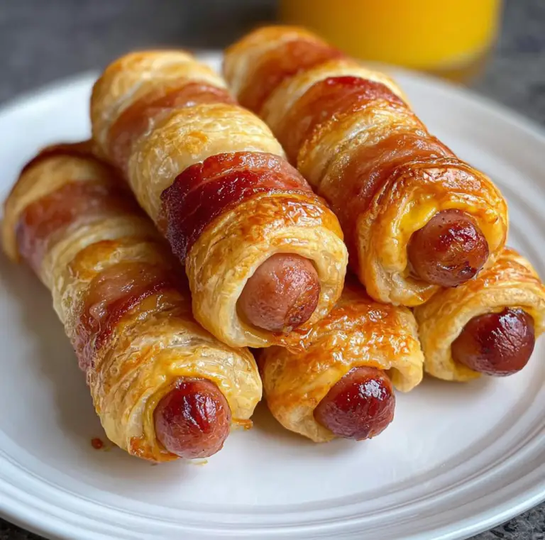 Breakfast Pigs in a Blanket