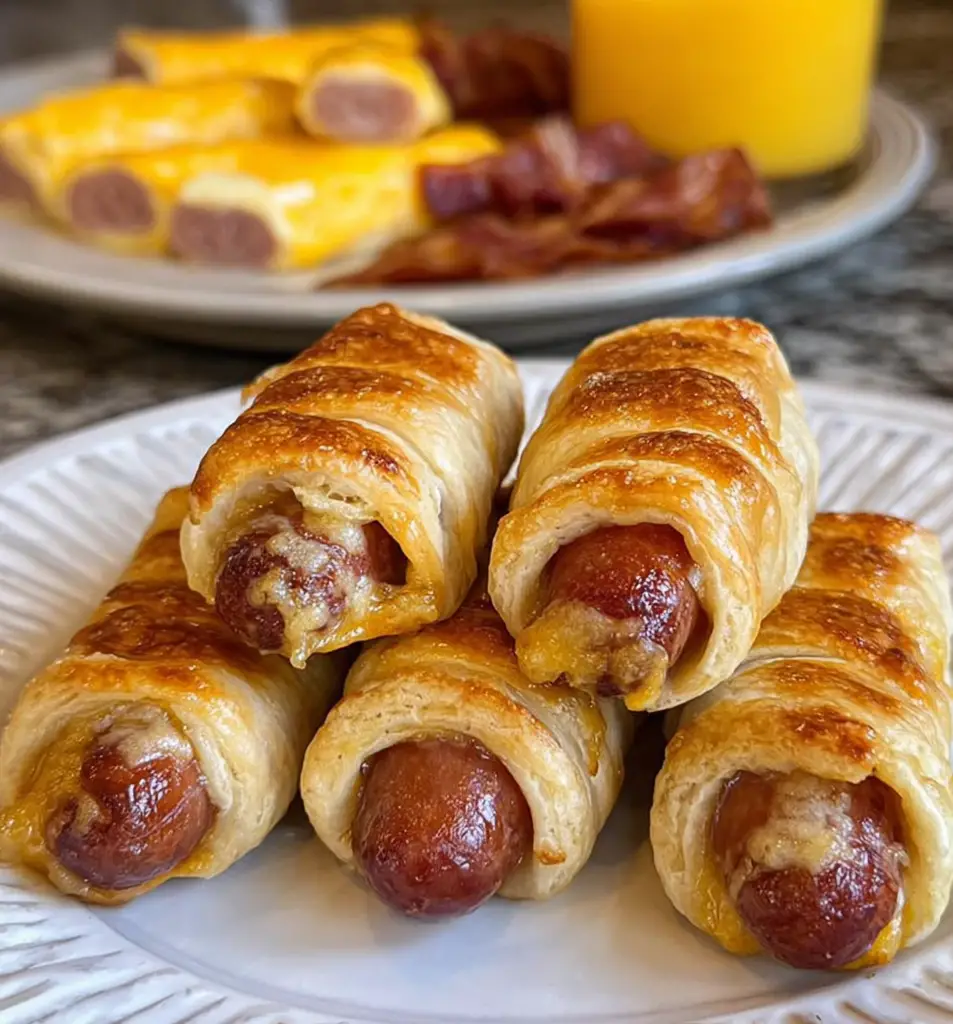 Breakfast Pigs in a Blanket