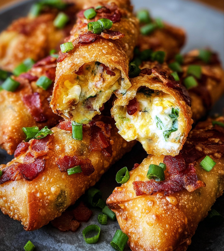 Bacon Jalapeño Popper Eggrolls