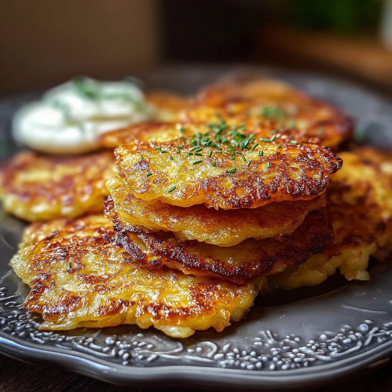 Buttery German Potato Pancakes