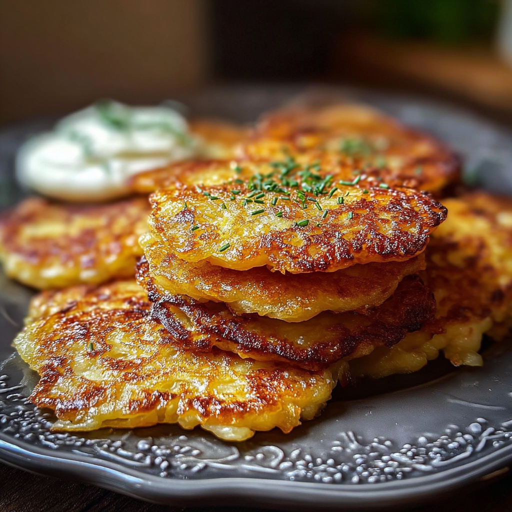 Buttery German Potato Pancakes