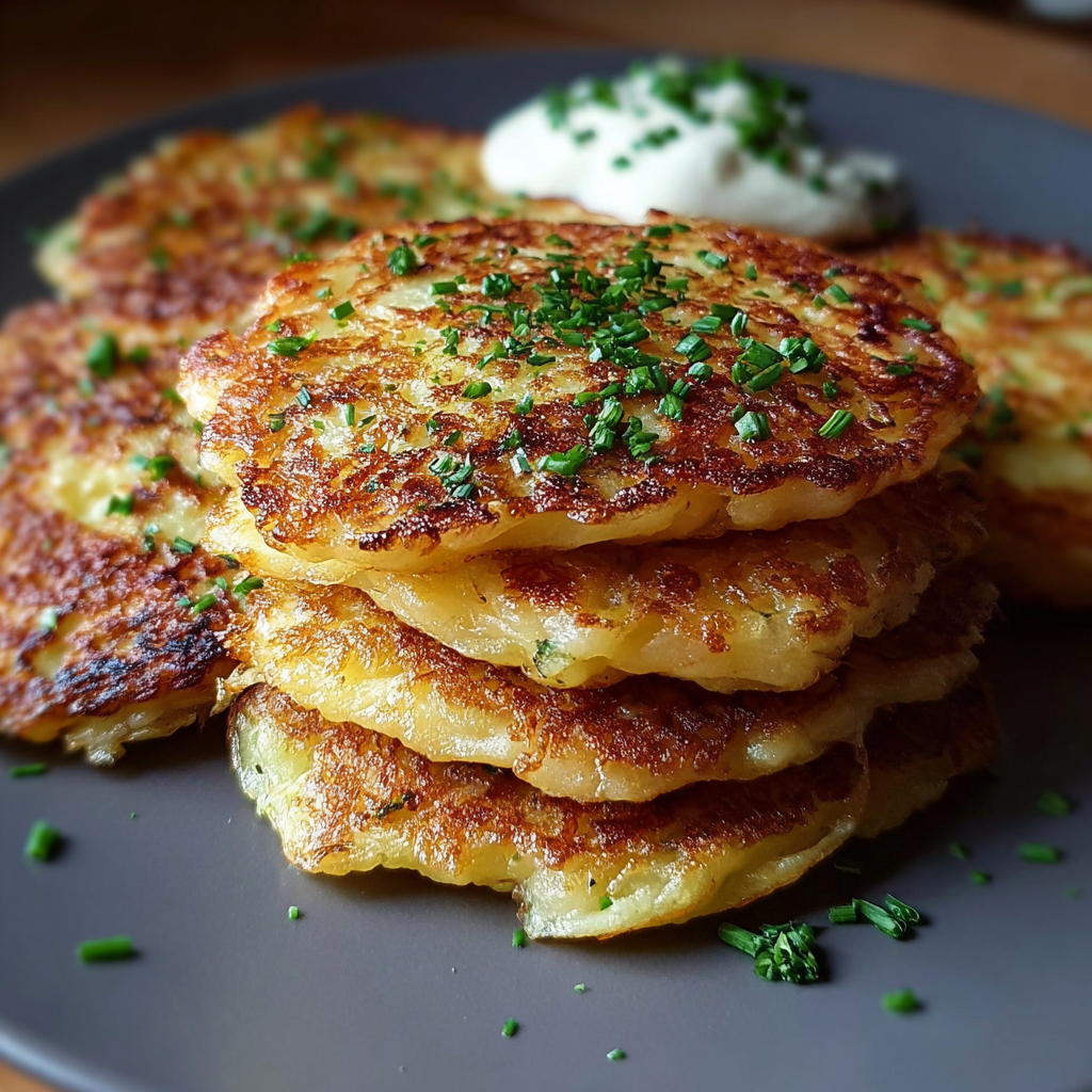 Buttery German Potato Pancakes