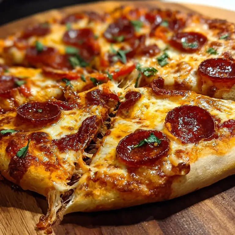 Spicy Chorizo Pizza