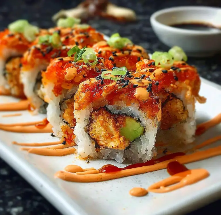 Spicy Volcano Roll Recipe