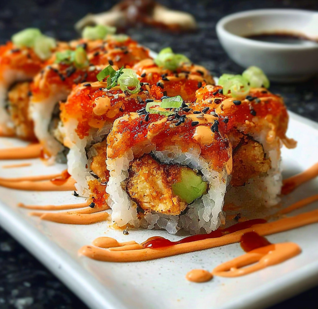 Spicy Volcano Roll Recipe