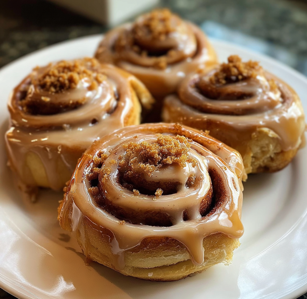 Biscoff cinnamon rolls