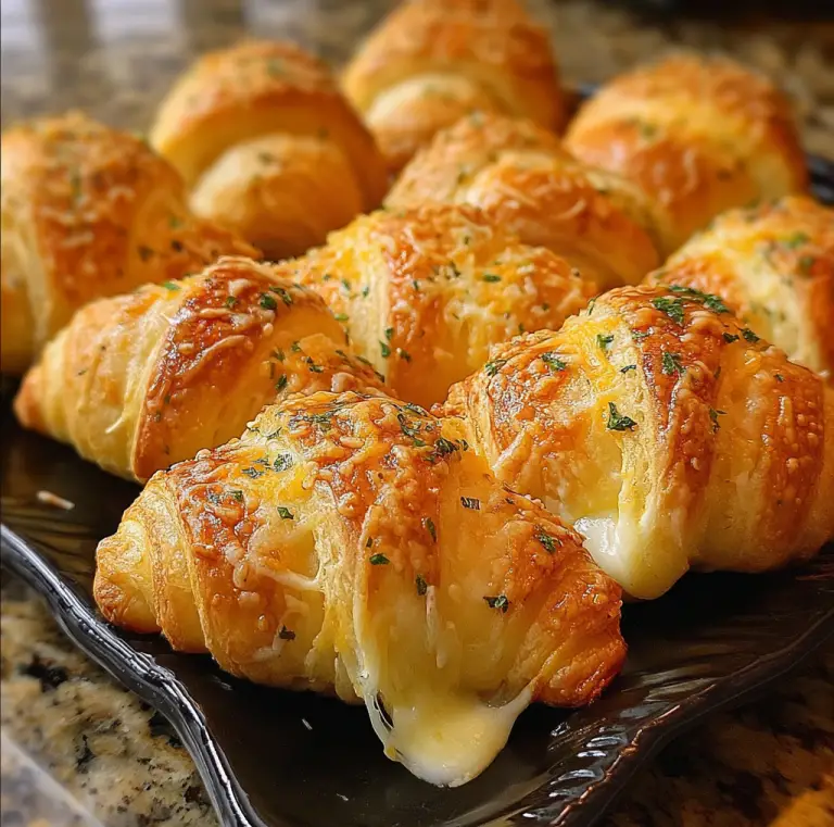 Cheesy Garlic Crescent Rolls