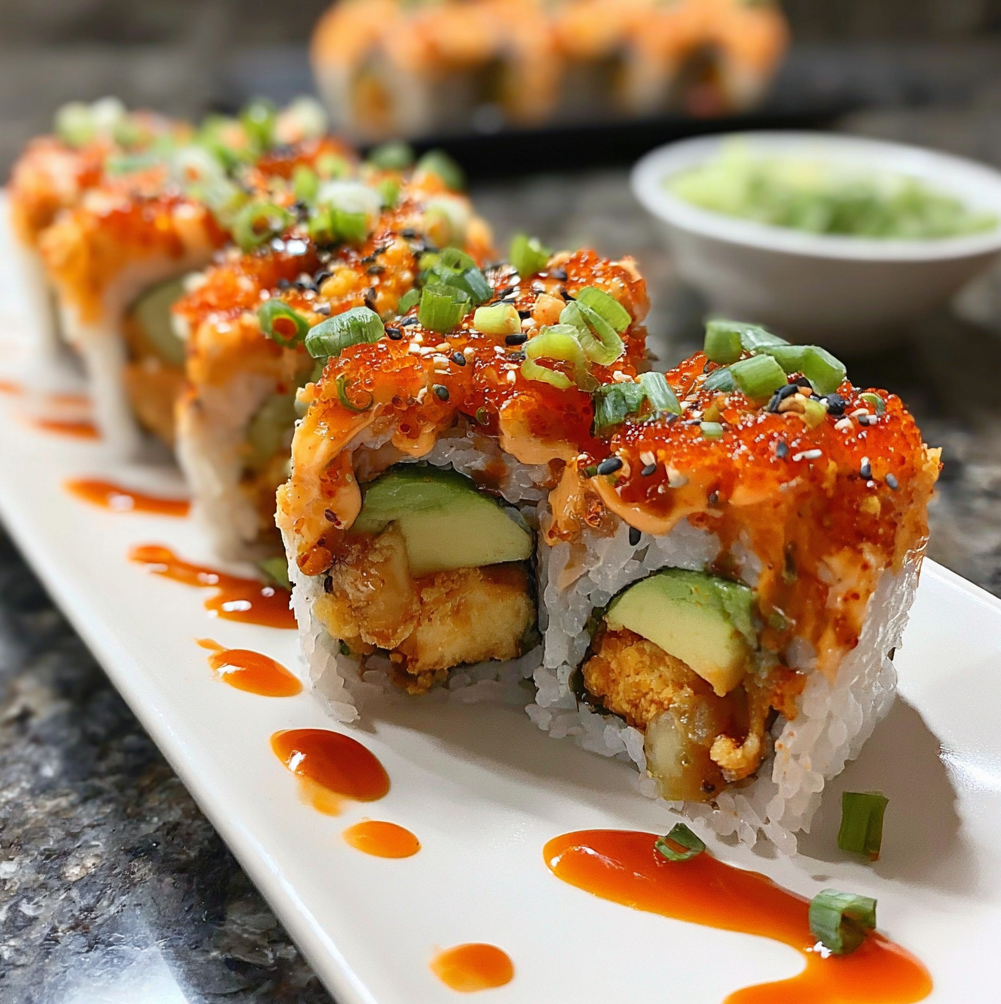 Spicy Volcano Roll Recipe