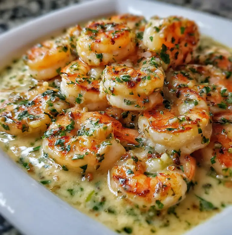 Creamy Garlic Shrimp