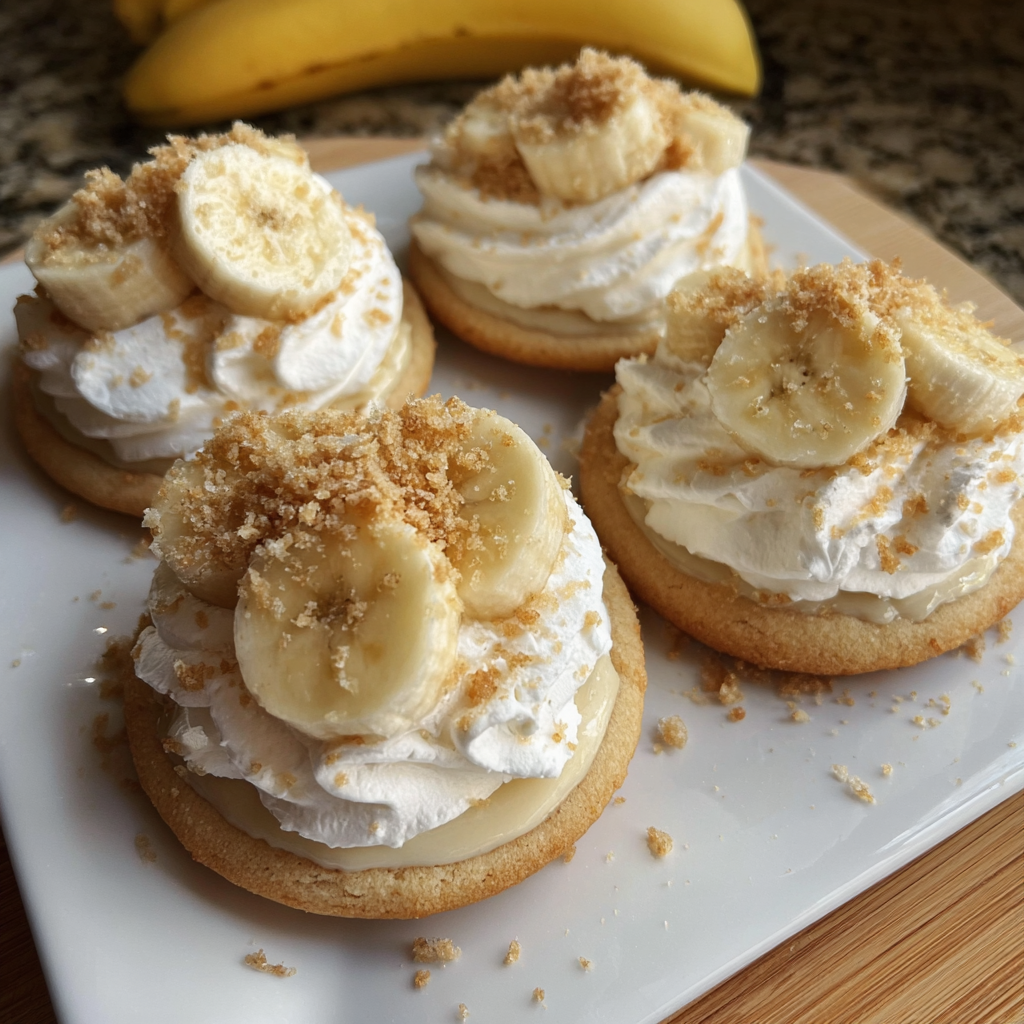 Banana Cream Pie Cookies