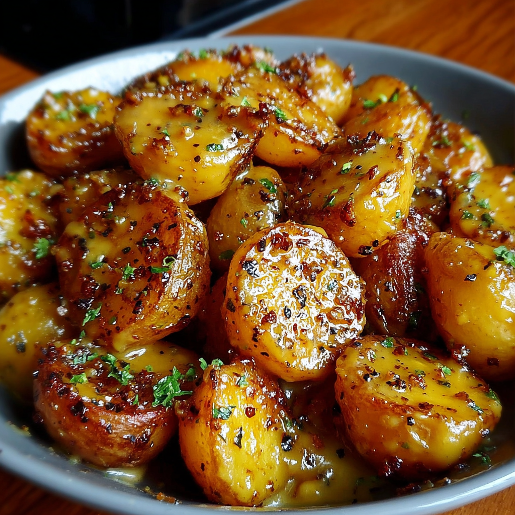 Honey Mustard Potatoes