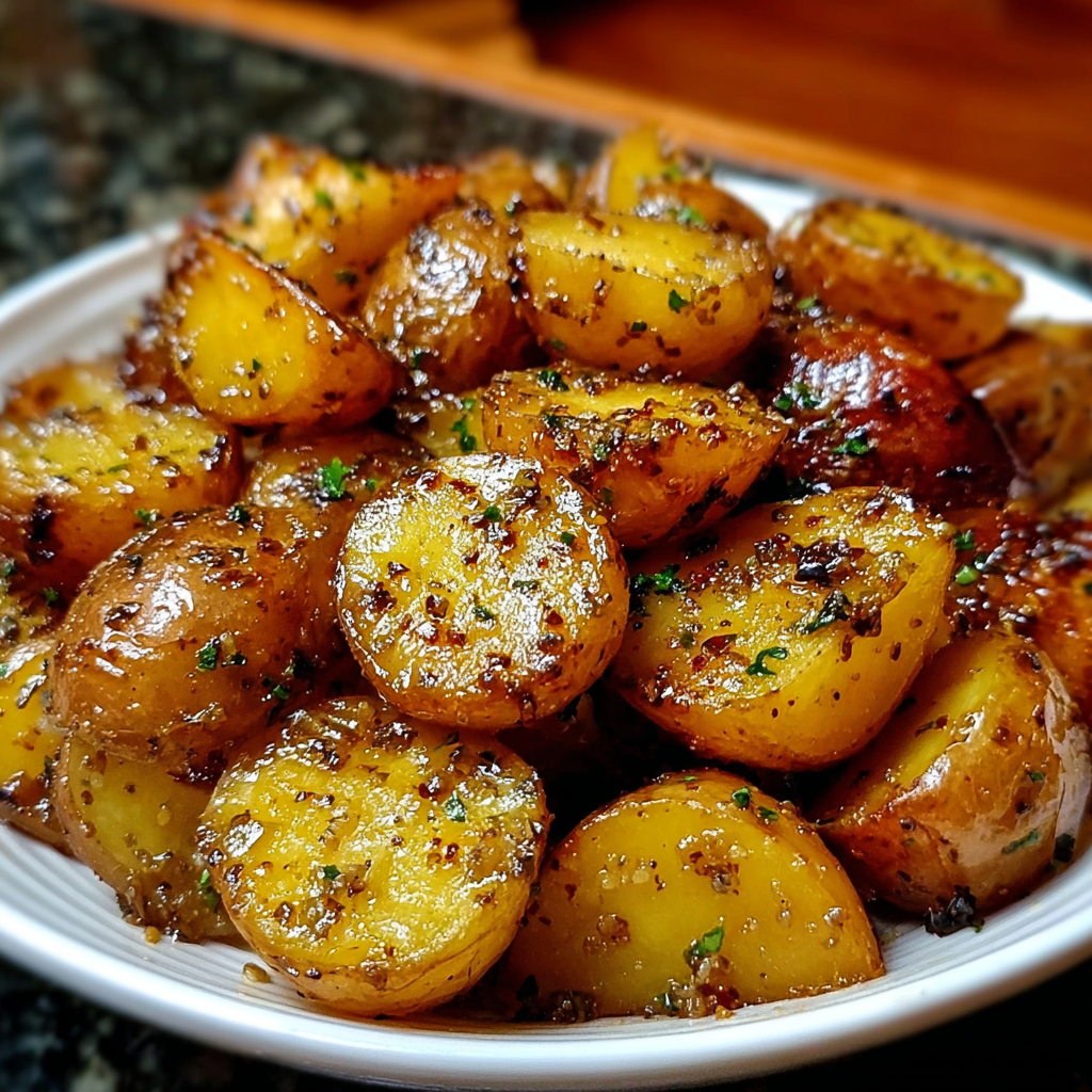 Honey Mustard Potatoes