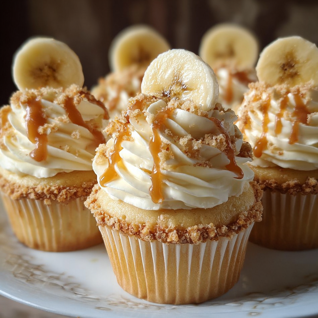 Banana Pudding Cupcakes