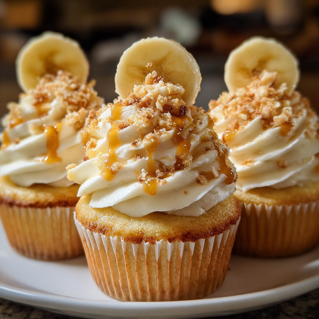 Banana Pudding Cupcakes