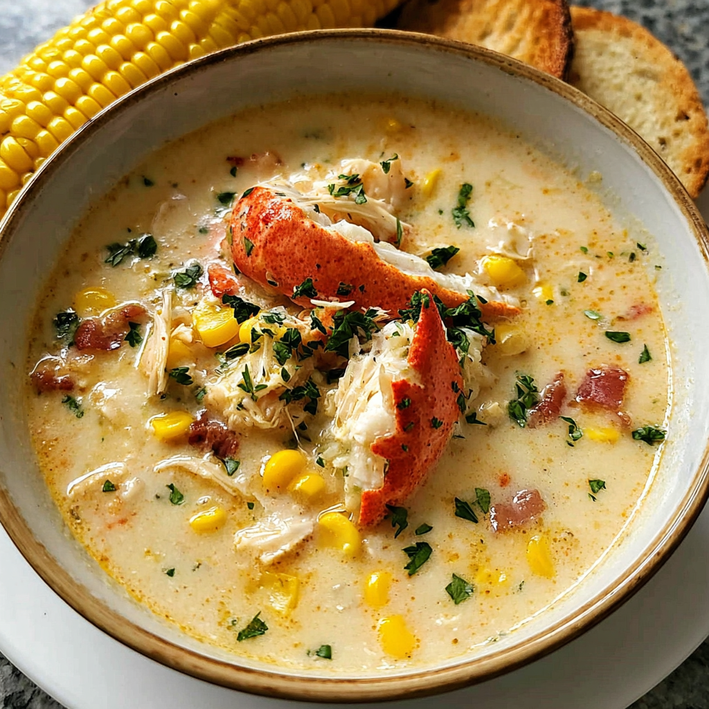 Bobby Flay’s Crab & Corn Chowder