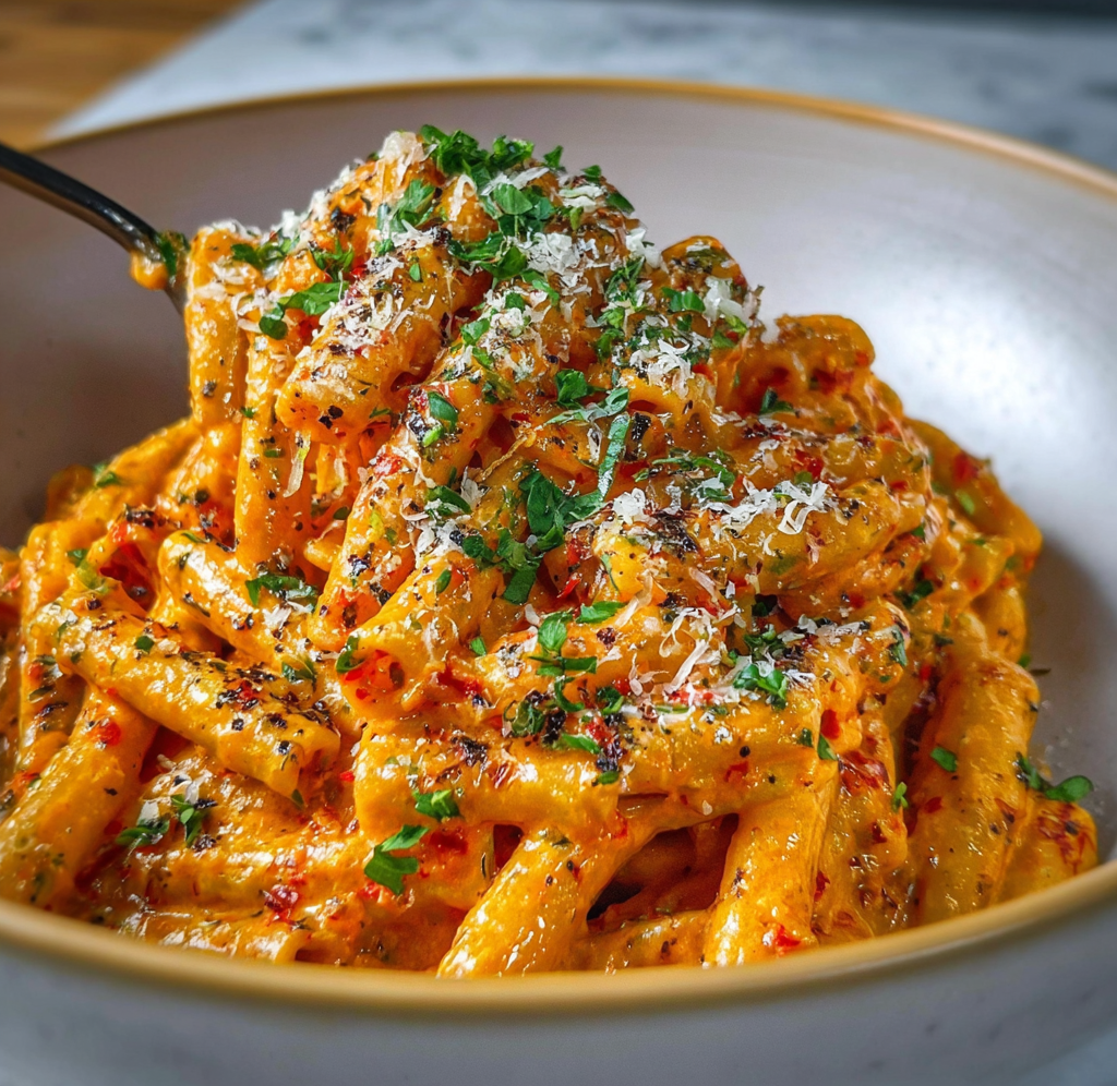 Creamy Tomato Garlic Pasta
