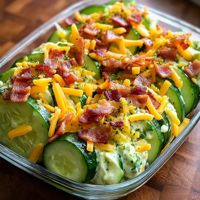 Cucumber Snack Bowl