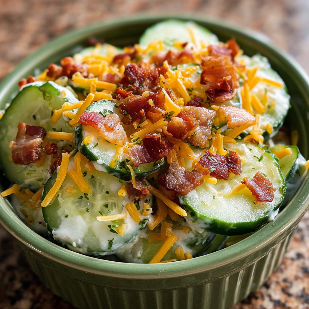 Cucumber Snack Bowl