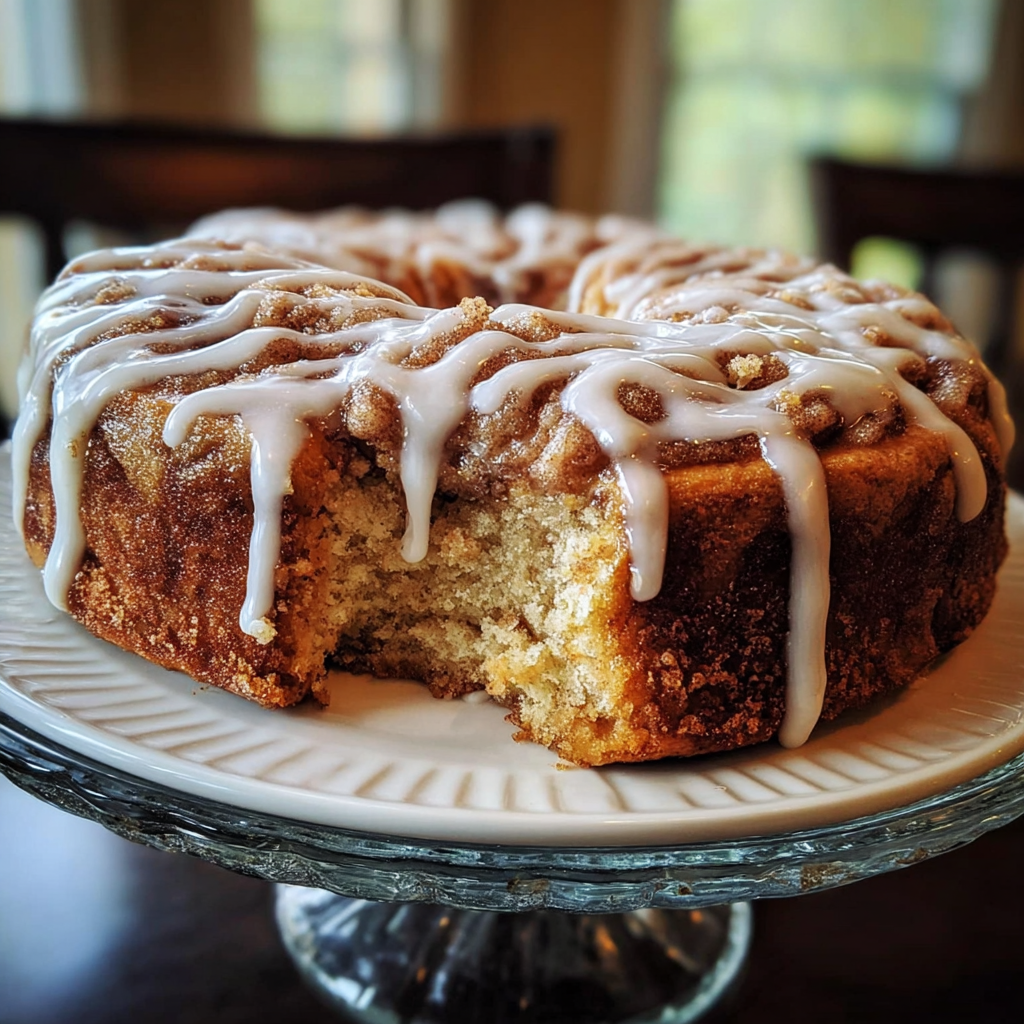 Easy Cinnamon Roll Coffee Cake