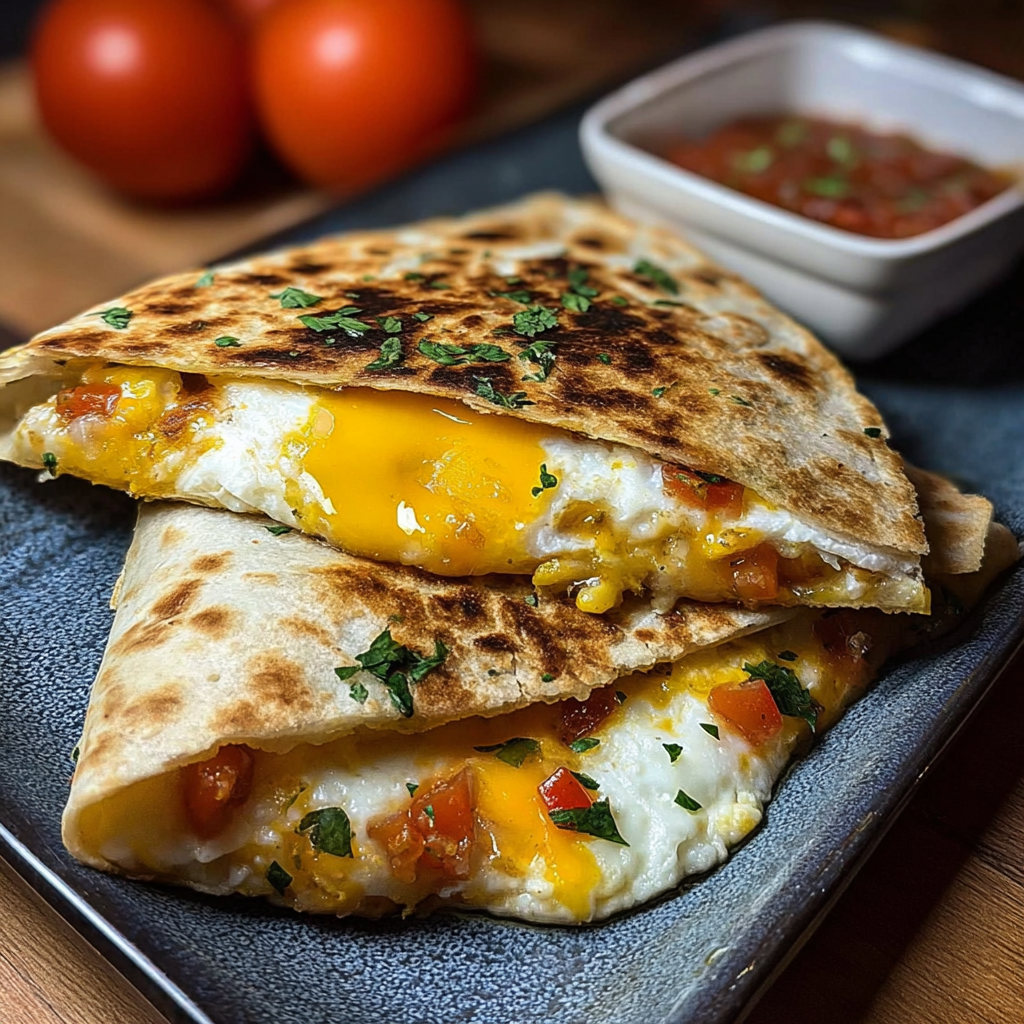 Fried Egg Quesadilla Recipe
