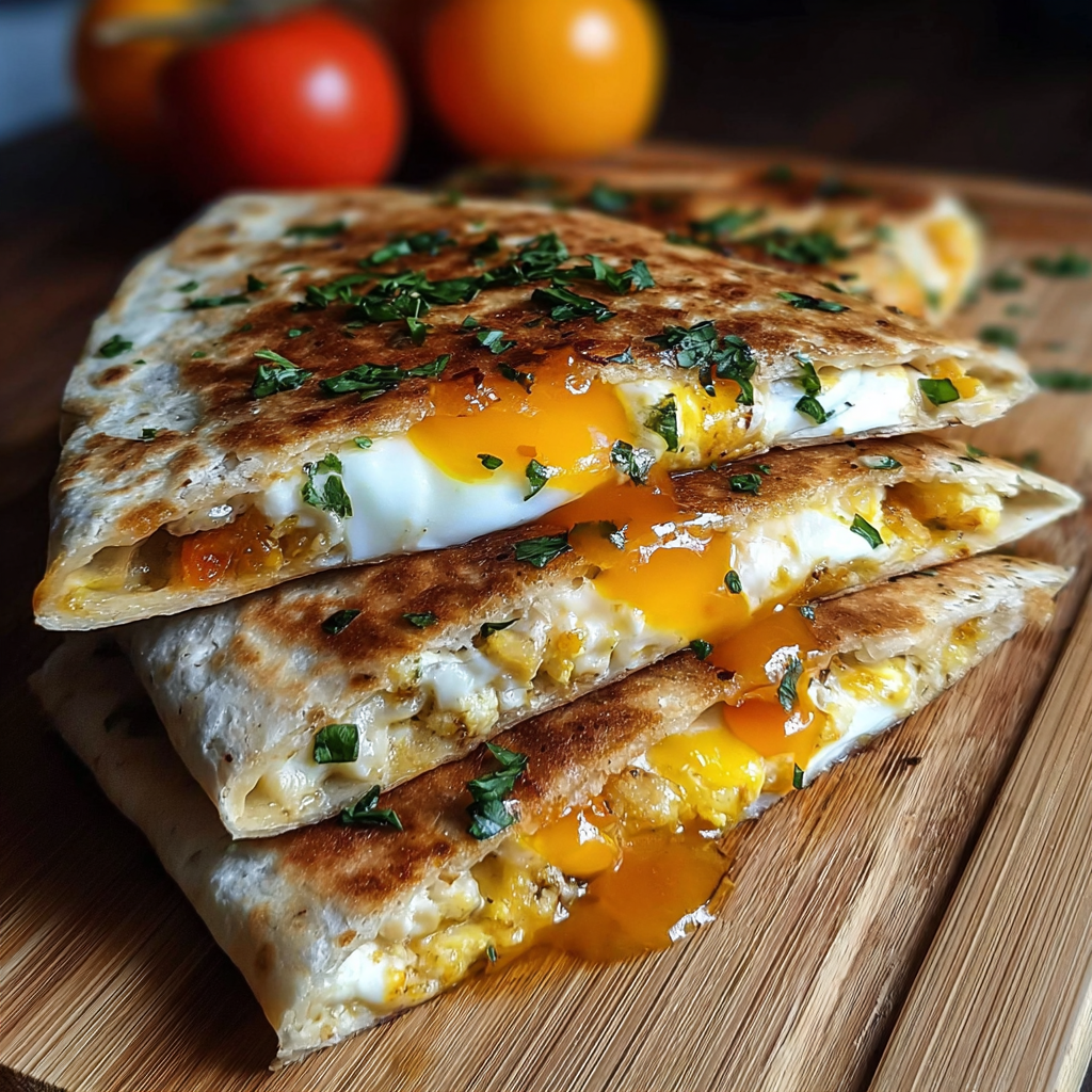 Fried Egg Quesadilla