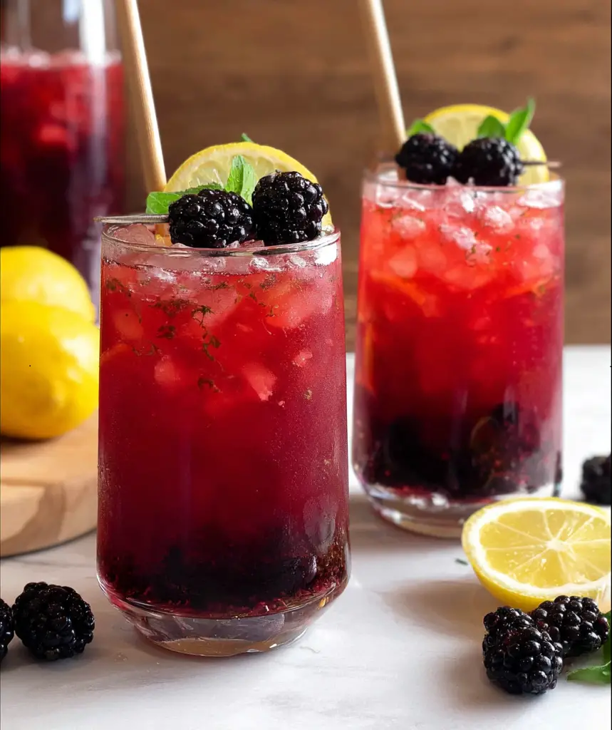 Fresh Blackberry Lemonade Recipe