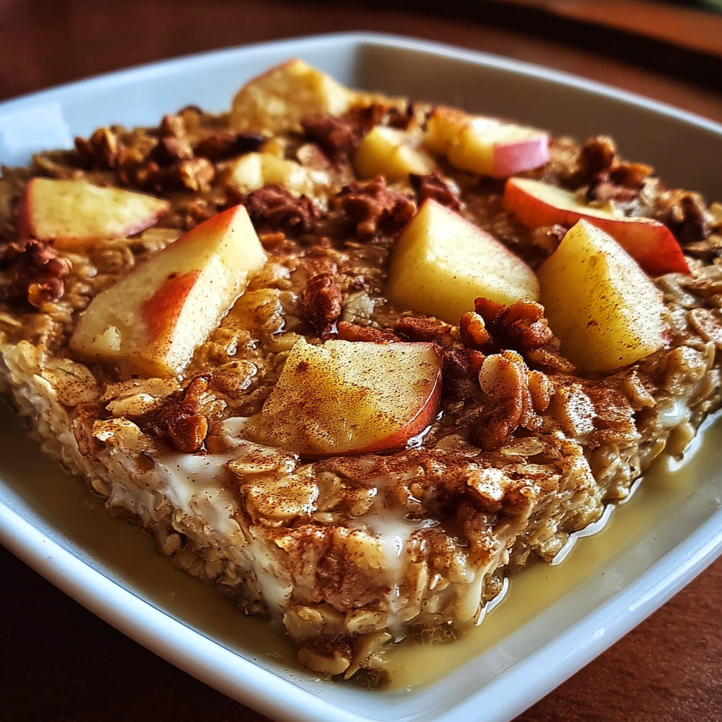 Oatmeal Apple Breakfast Bake
