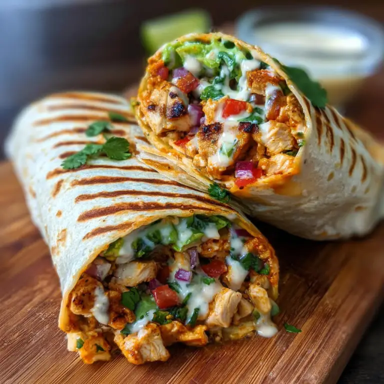 Chipotle Ranch Grilled Chicken Burrito