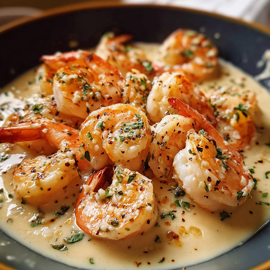 Creamy Garlic Shrimp