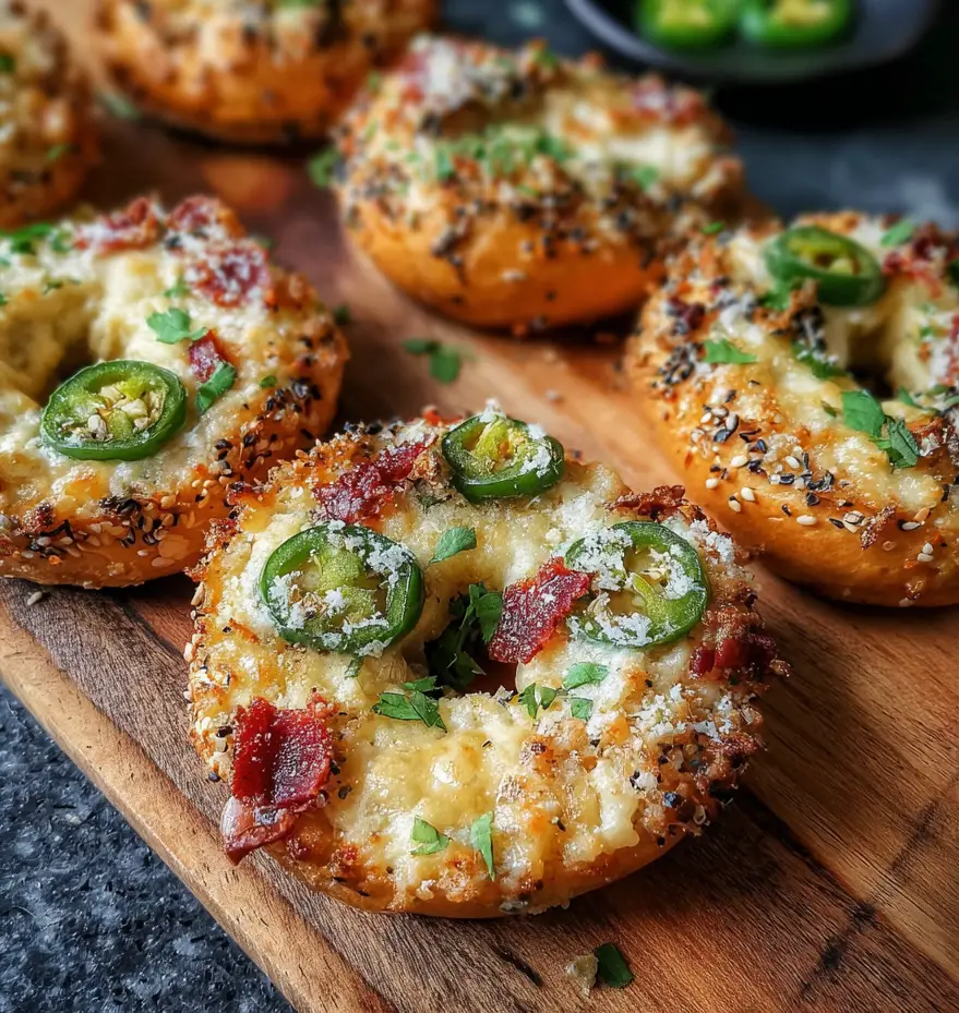 Jalapeño Popper Bagels