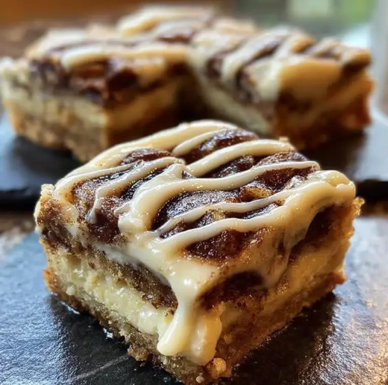 Cinnamon Roll Bliss Bars