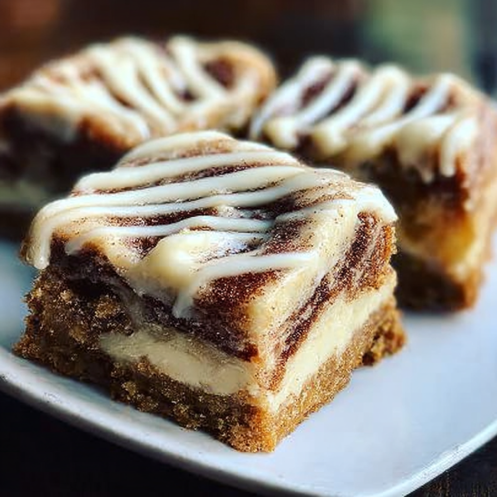 Cinnamon Roll Bliss Bars