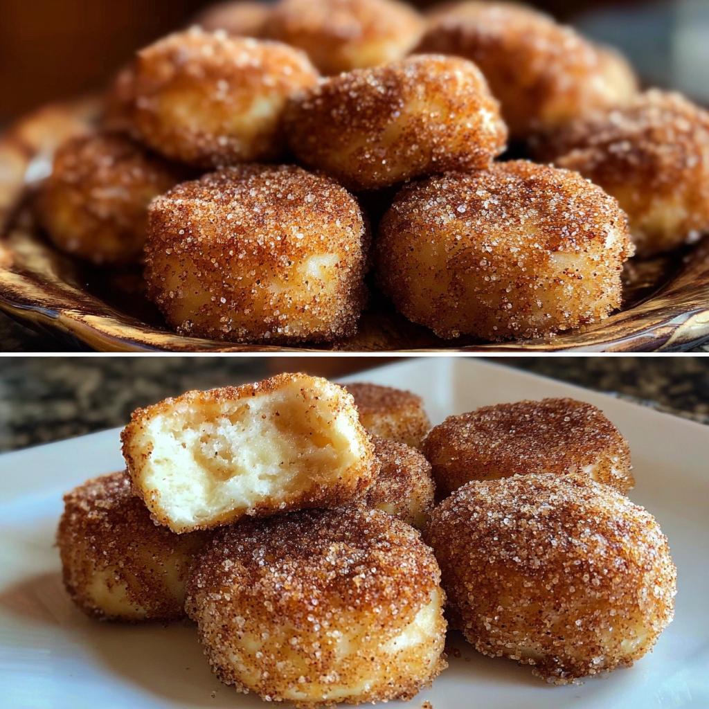 Cinnamon Sugar Biscuit Bites