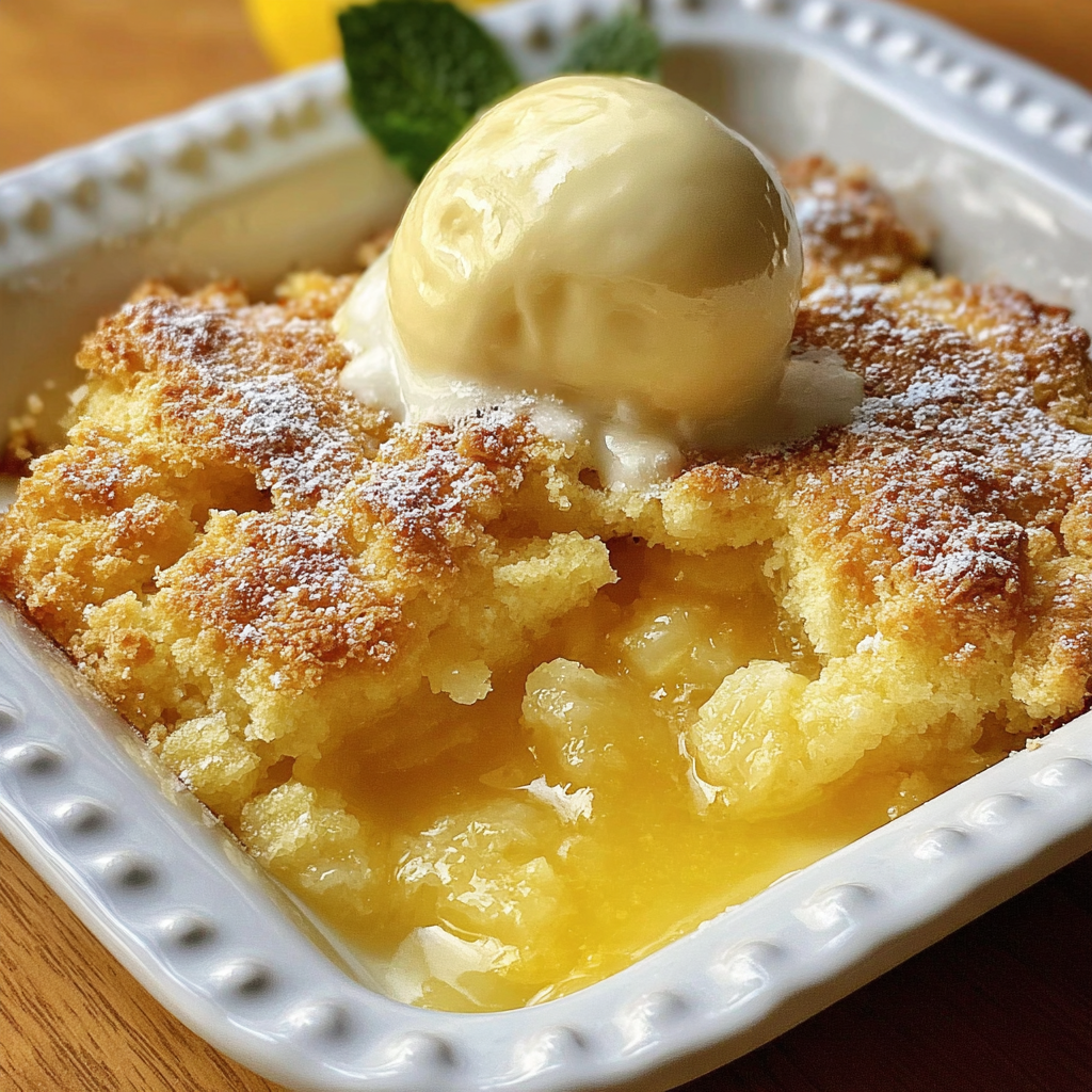 Lemon Cobbler