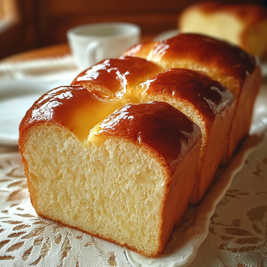 Sweet Condensed Milk Bread