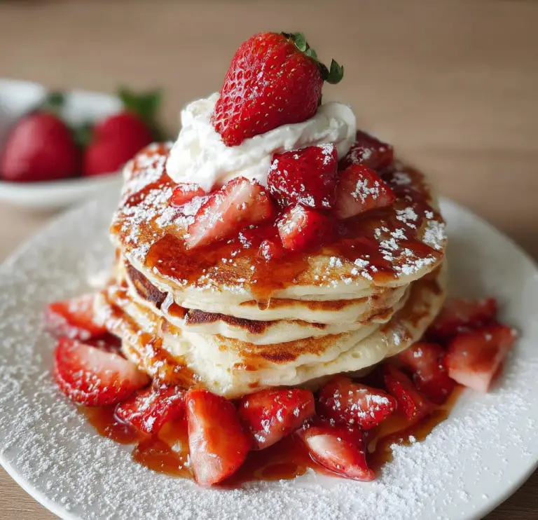 Strawberry Pancakes