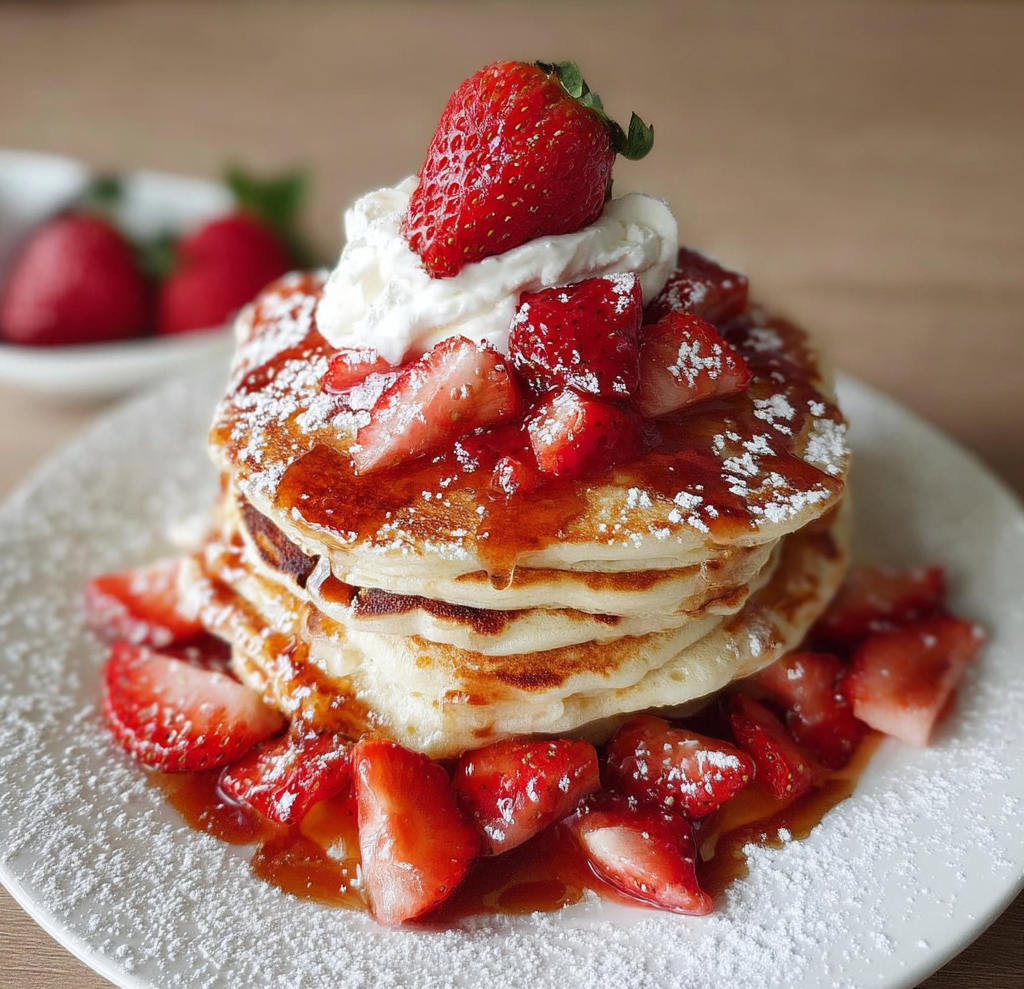Strawberry Pancakes