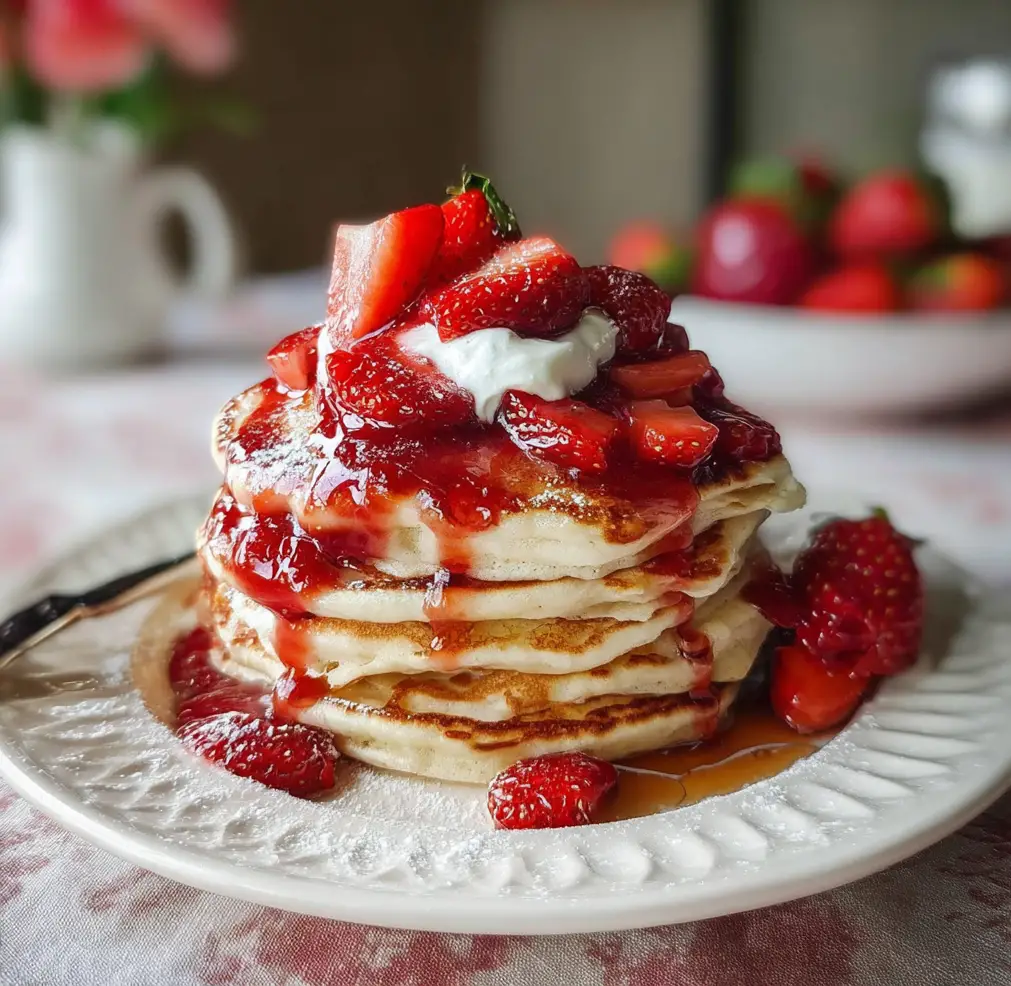 Strawberry Pancakes