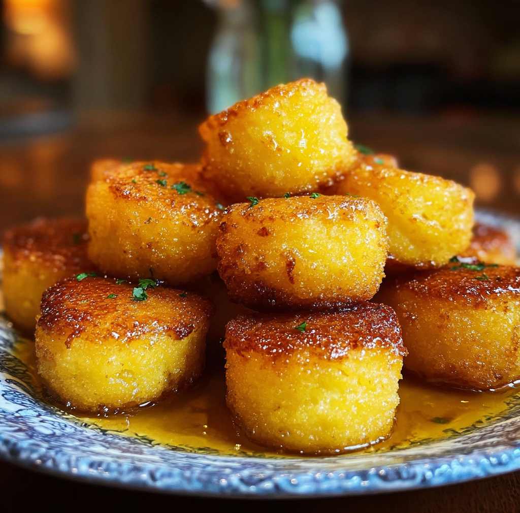 Southern-Style Honey Butter Cornbread Poppers