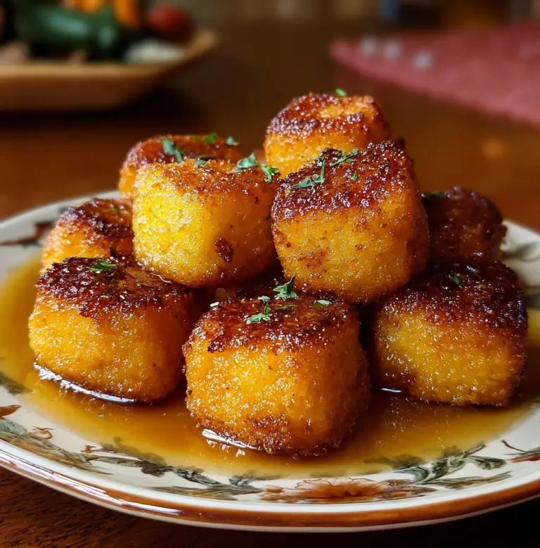 Southern-Style Honey Butter Cornbread Poppers